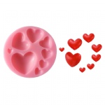 Fondant Love Heart Shape Silicone Mould