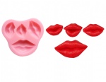 Fondant Valentine's Day Lip Silicone Mould